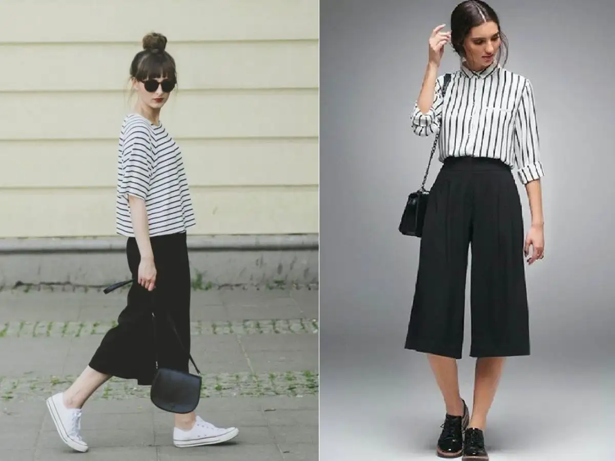 Quần culottes vừa thoải mái lại vừa thời trang cho các bạn nữ