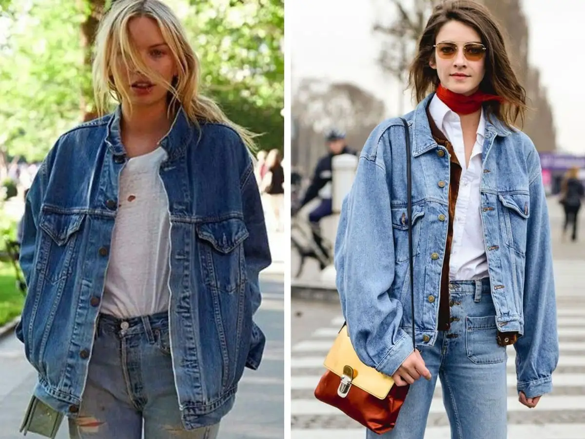 Áo khoác denim là một trong những item "must-have" cho các nàng