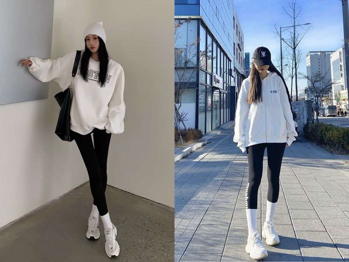 Chọn đúng quần legging là bước đầu tiên và quan trọng nhất để có một outfit mùa đông hoàn hảo