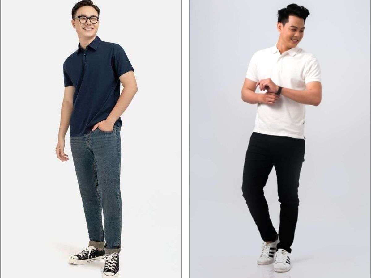 Quần áo của Coolmate phối theo phong cách Normcore