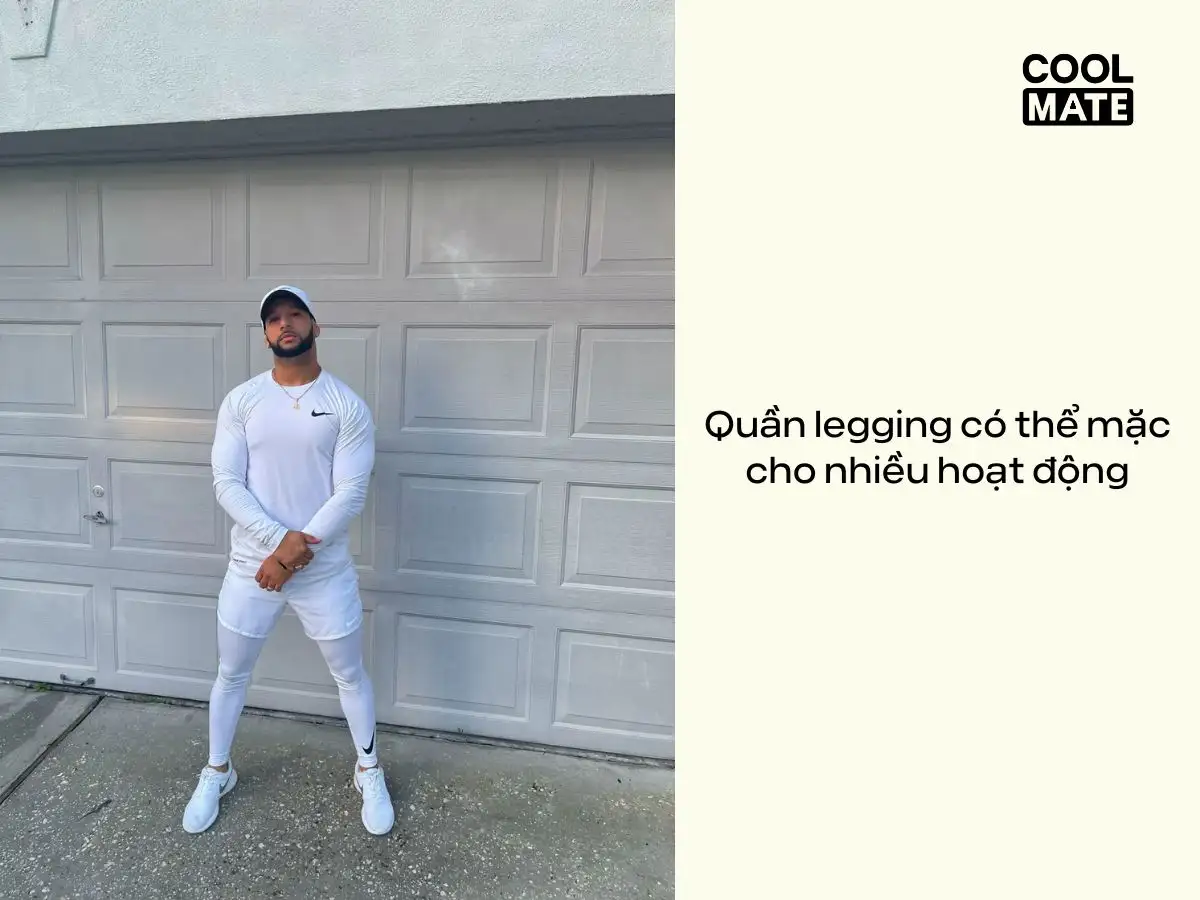 Quần legging có thể mặc cho nhiều hoạt động
