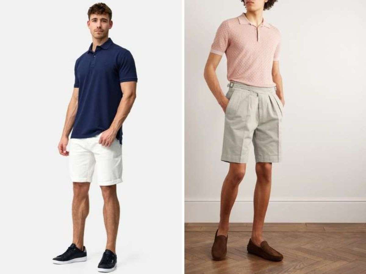 Áo Polo + Quần Short Kaki - Nâng Tầm Vẻ Ngoài Lịch Sự Mà Vẫn Trẻ Trung