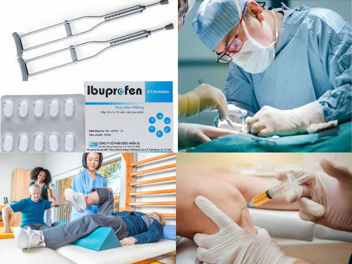 Điều trị căng cơ nghiêm trọng có thể bao gồm thuốc, vật lý trị liệu, PRP hoặc phẫu thuật nếu cơ bị rách hoàn toàn