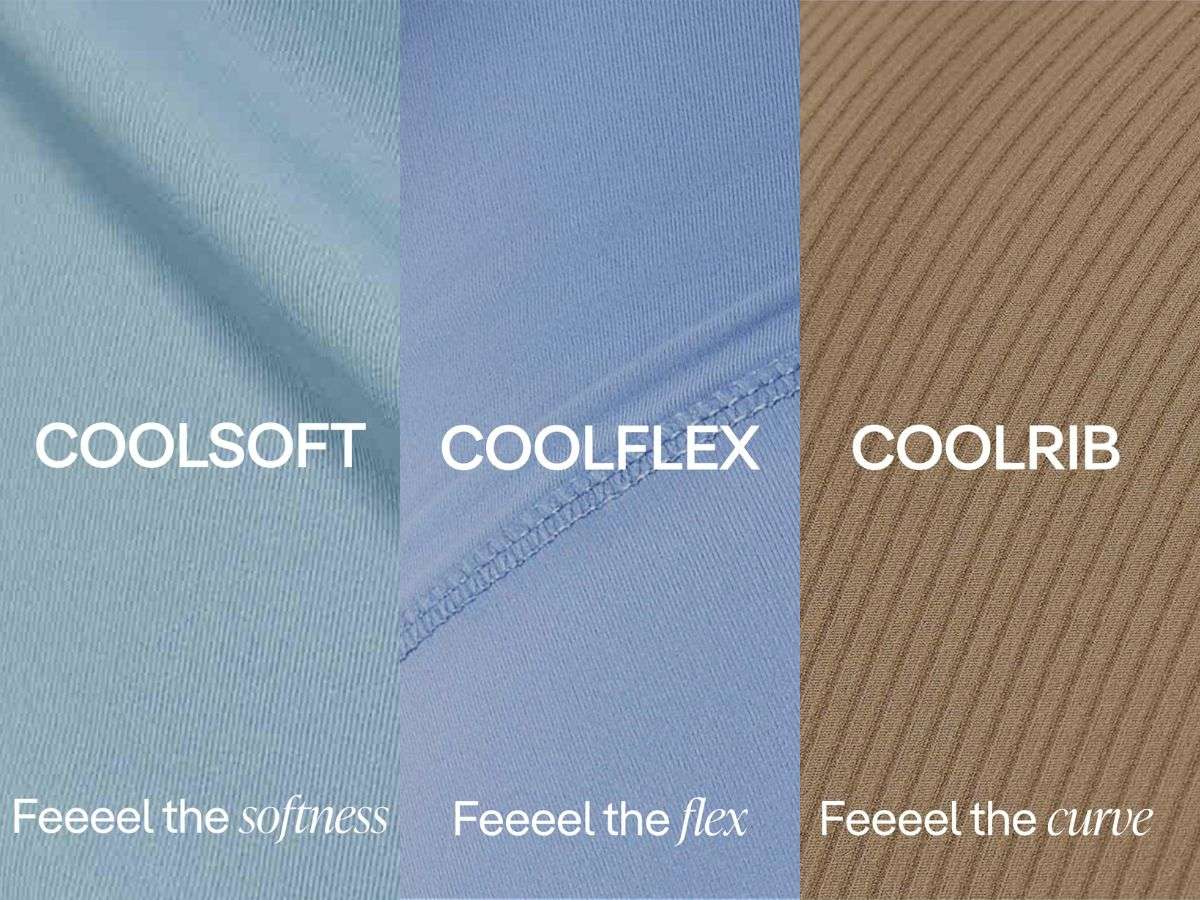 Áo Bra màu đen Coolmate với chất liệu độc quyền co giãn, thấm hút tốt – phù hợp tập luyện với nhiều cường độ.