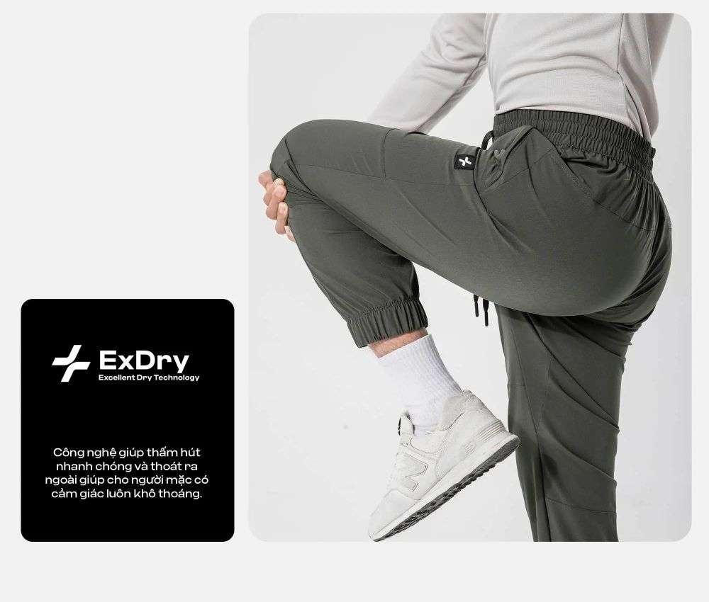 Công nghệ ExDry tiện lợi