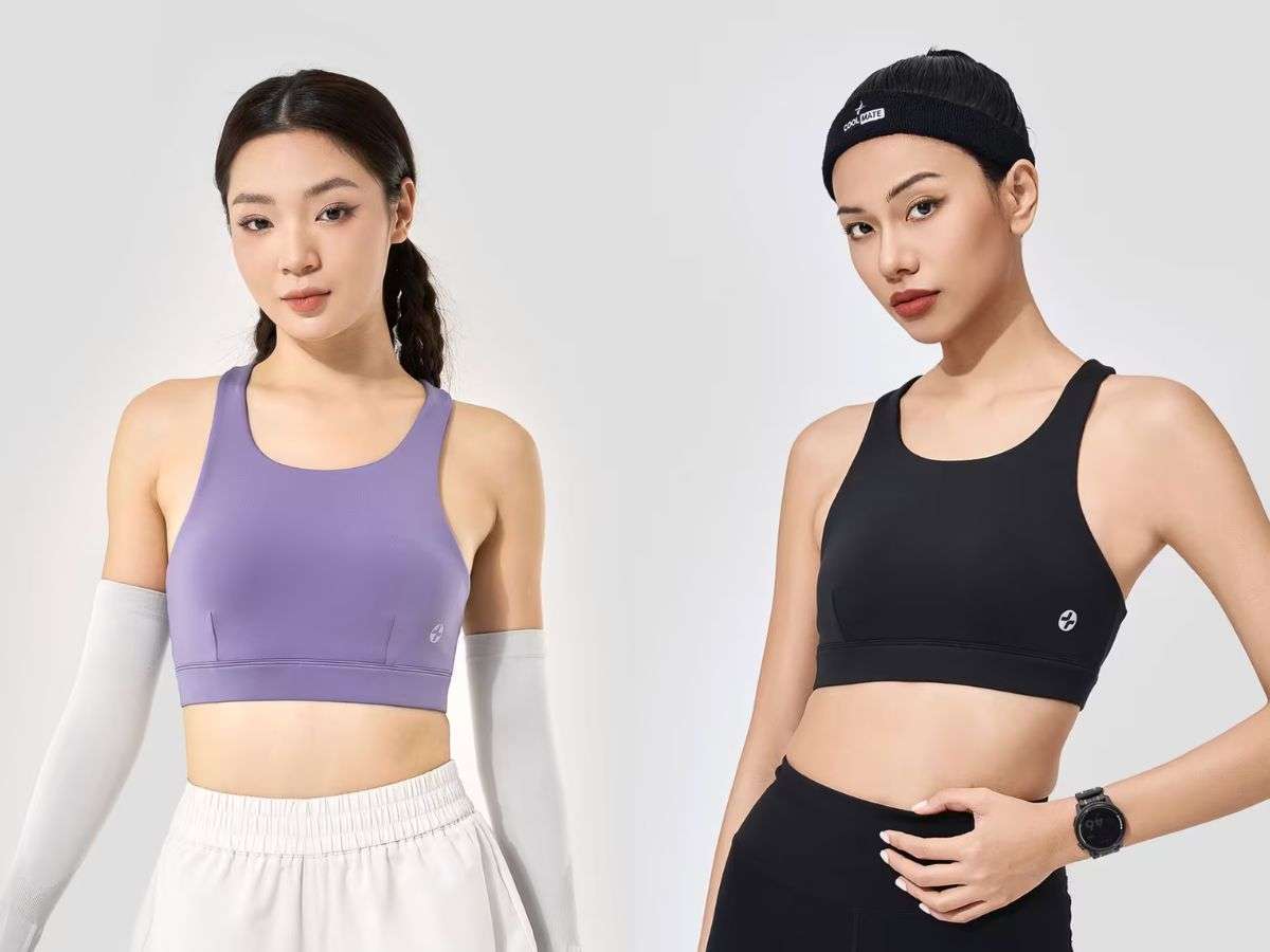 Sản phẩm Áo Bra chạy bộ phối lưới Medium Support