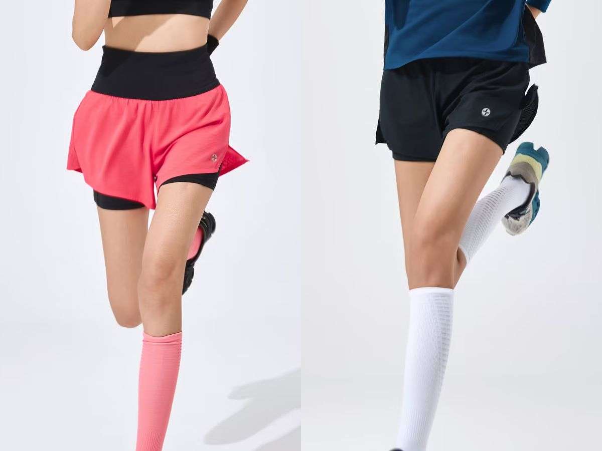 Sản phẩm Quần Shorts nữ chạy bộ 2 lớp Race Shorts