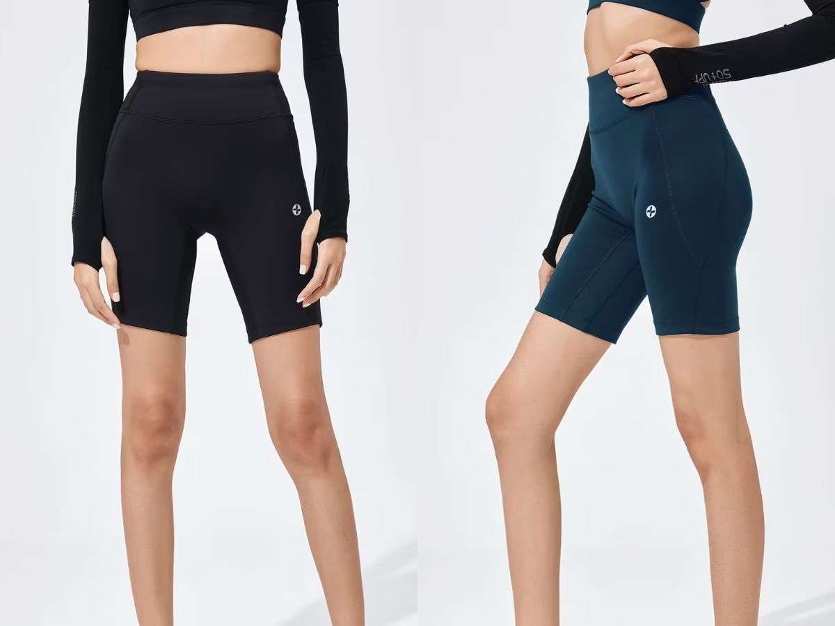 Sản phẩm Biker Shorts nữ chạy bộ 8inch