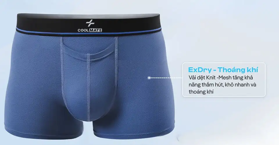 Quần lót CoolPouch II, thoải mái cho công sở và thể thao