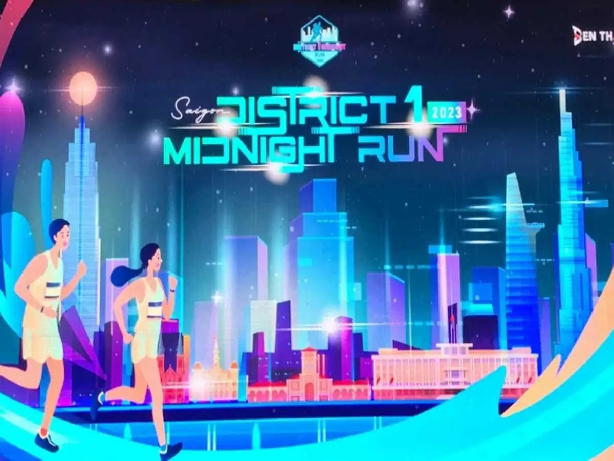 Giải chạy District 1 Midnight Run 2025