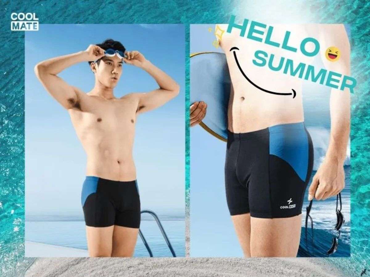 Gợi ý từ Coolmate: Outfit đi bơi thoải mái, phong cách