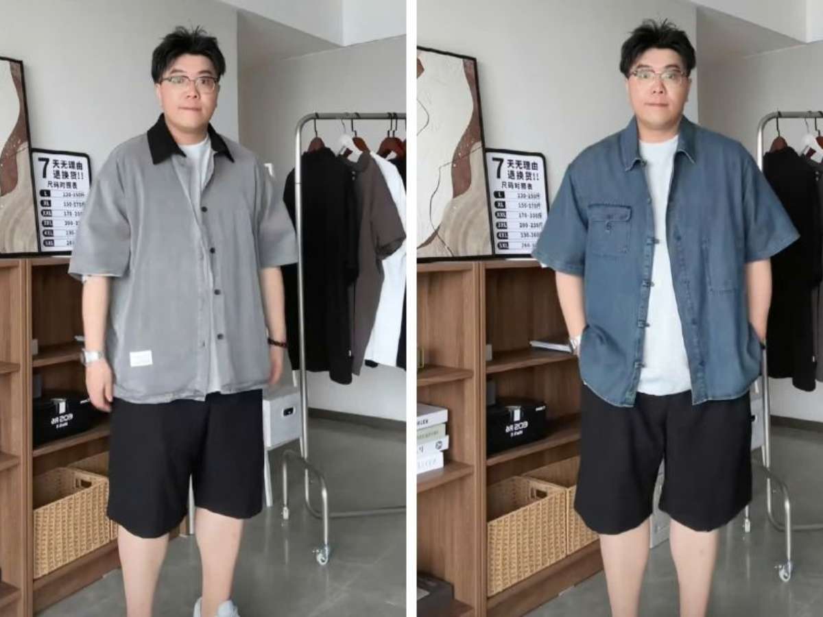 Cách phối đồ quần short nam cho người big size