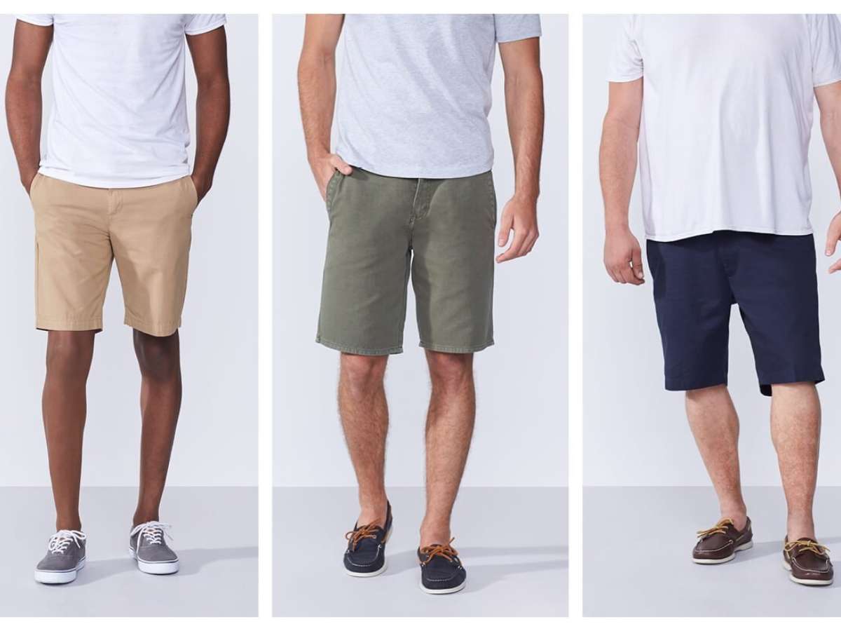 Nên chọn quần short nam big size theo đặc điểm của từng dáng người