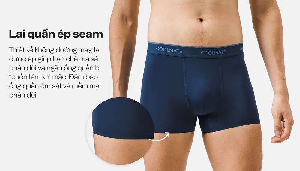 Lai quần ép seam tiện lợi