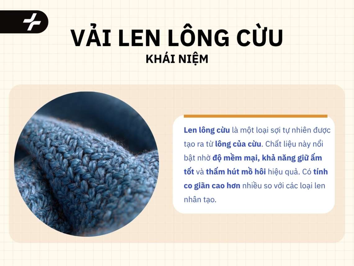 định nghĩa len lông cừu