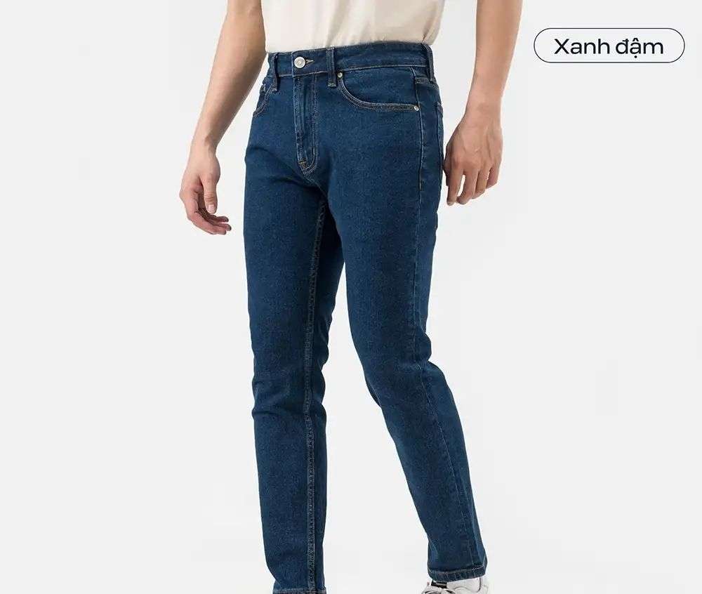 Quần jeans tối giản, dễ phối đồ cho mọi dịp