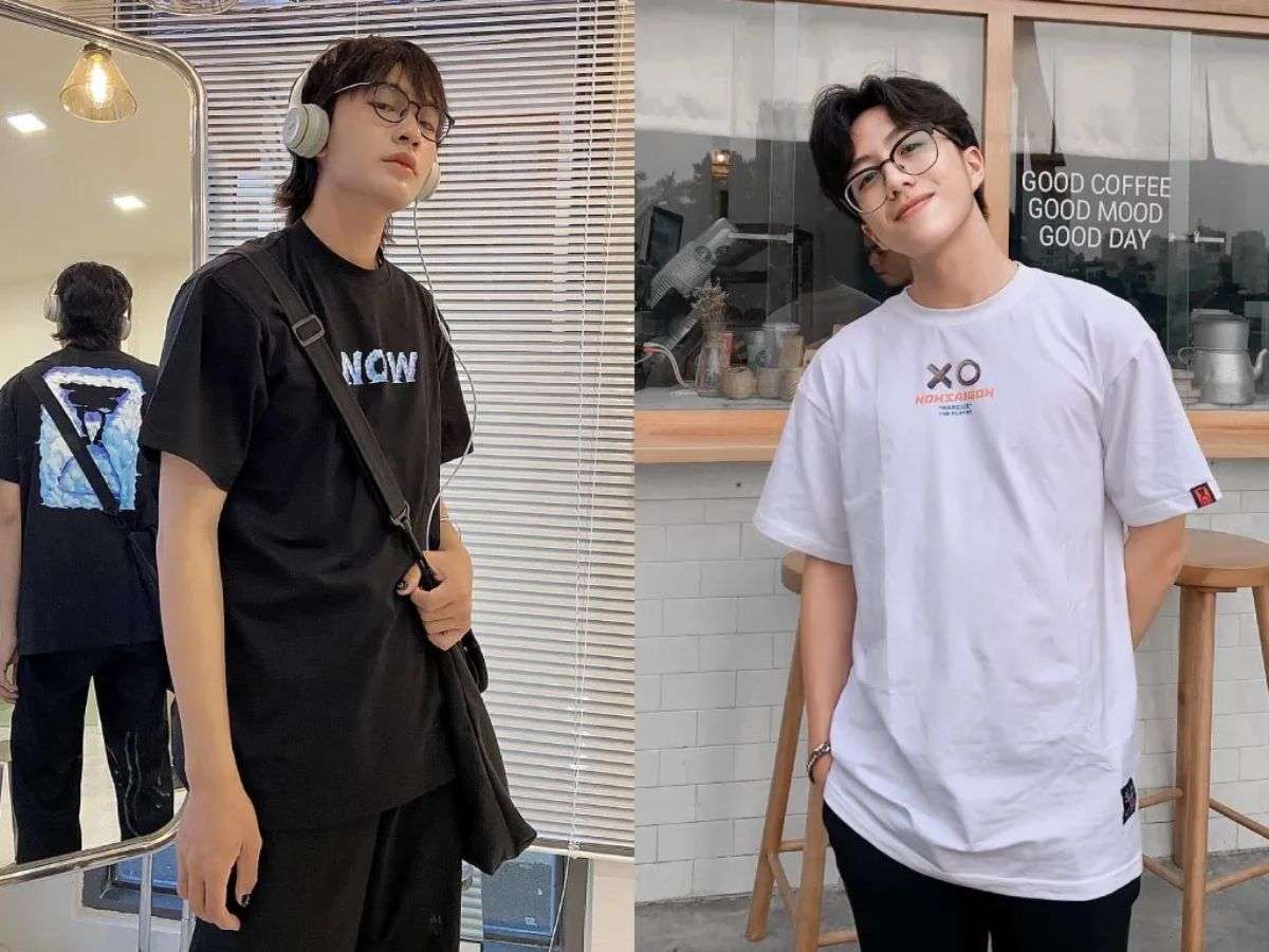 Local brand áo thun NOW Saigon