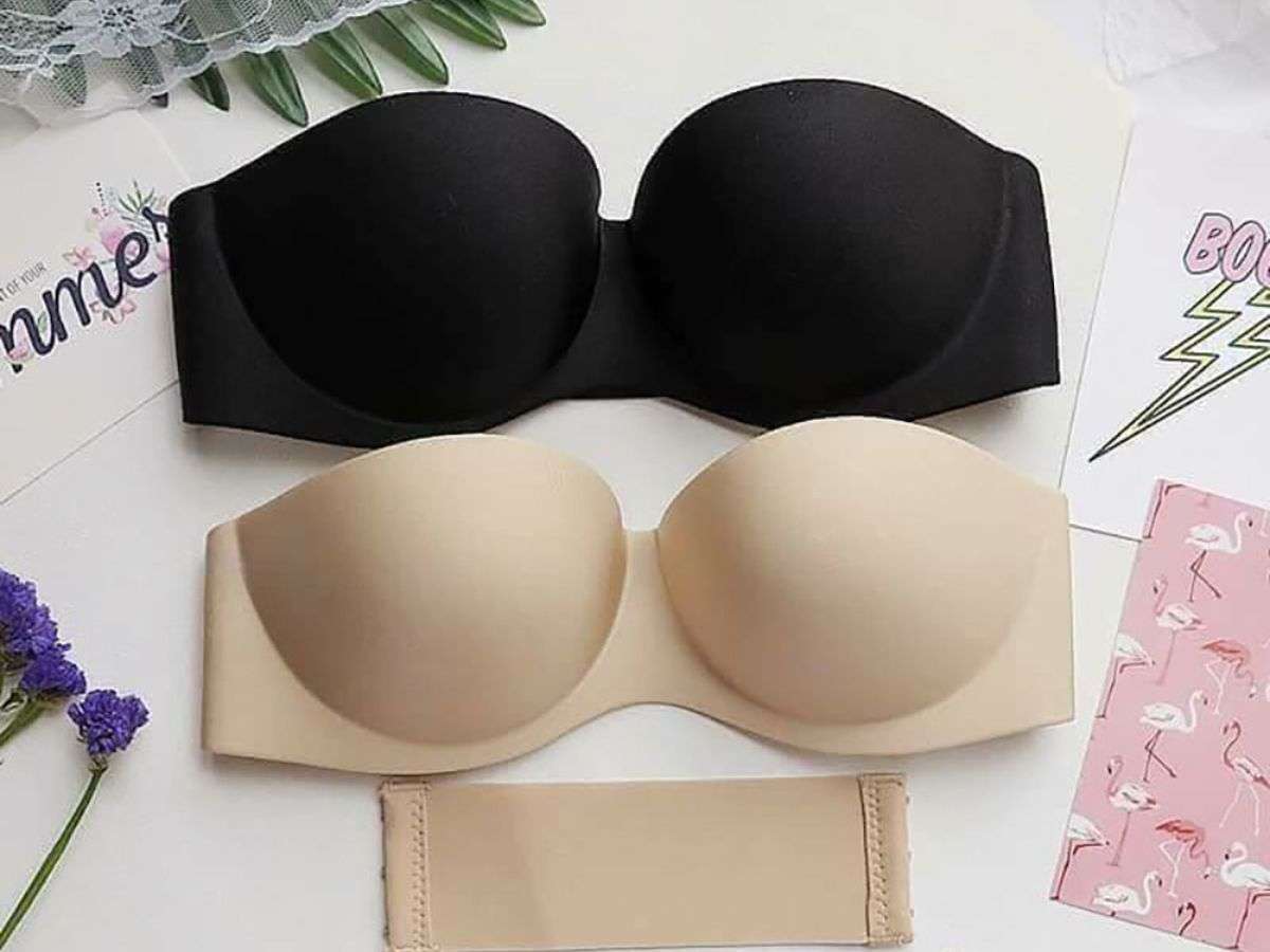 Áo lót không dây giúp giữ dáng áo yếm mà vẫn đảm bảo sự thoải mái và kín đáo
