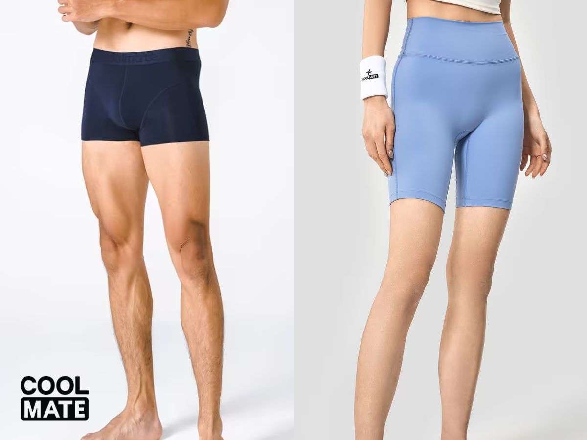 Lựa chọn đồ lót phù hợp cho cả nam lẫn nữ tại Coolmate
