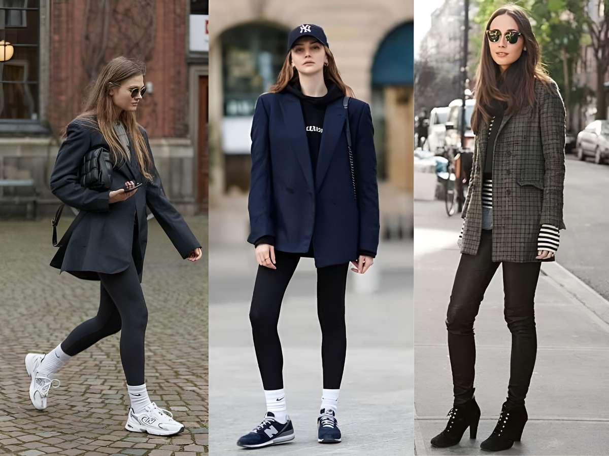 Outfit thanh lịch, tinh tế cùng quần legging