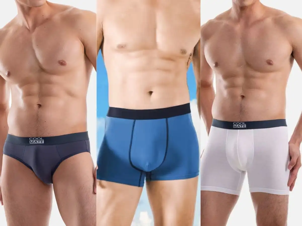 Kiểu dáng quần lót nam Trunk hay Boxer Brief, đâu là lựa chọn an toàn?