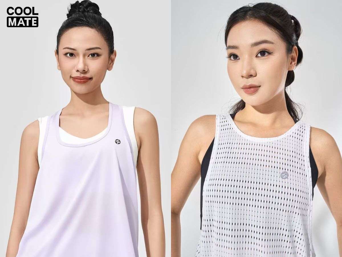 Áo thun ba lỗ chạy bộ cho nữ