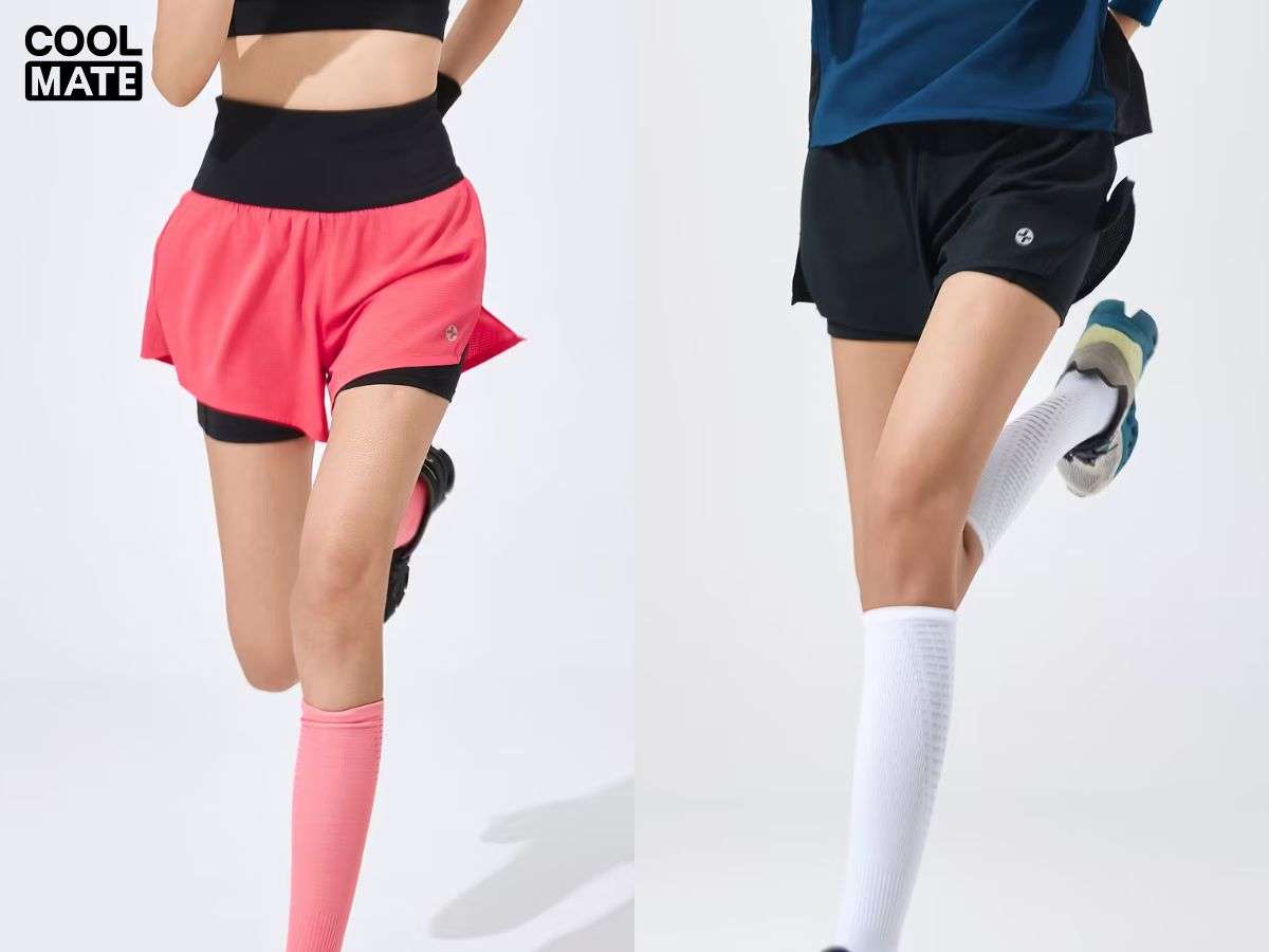 Quần short chạy bộ cho nữ