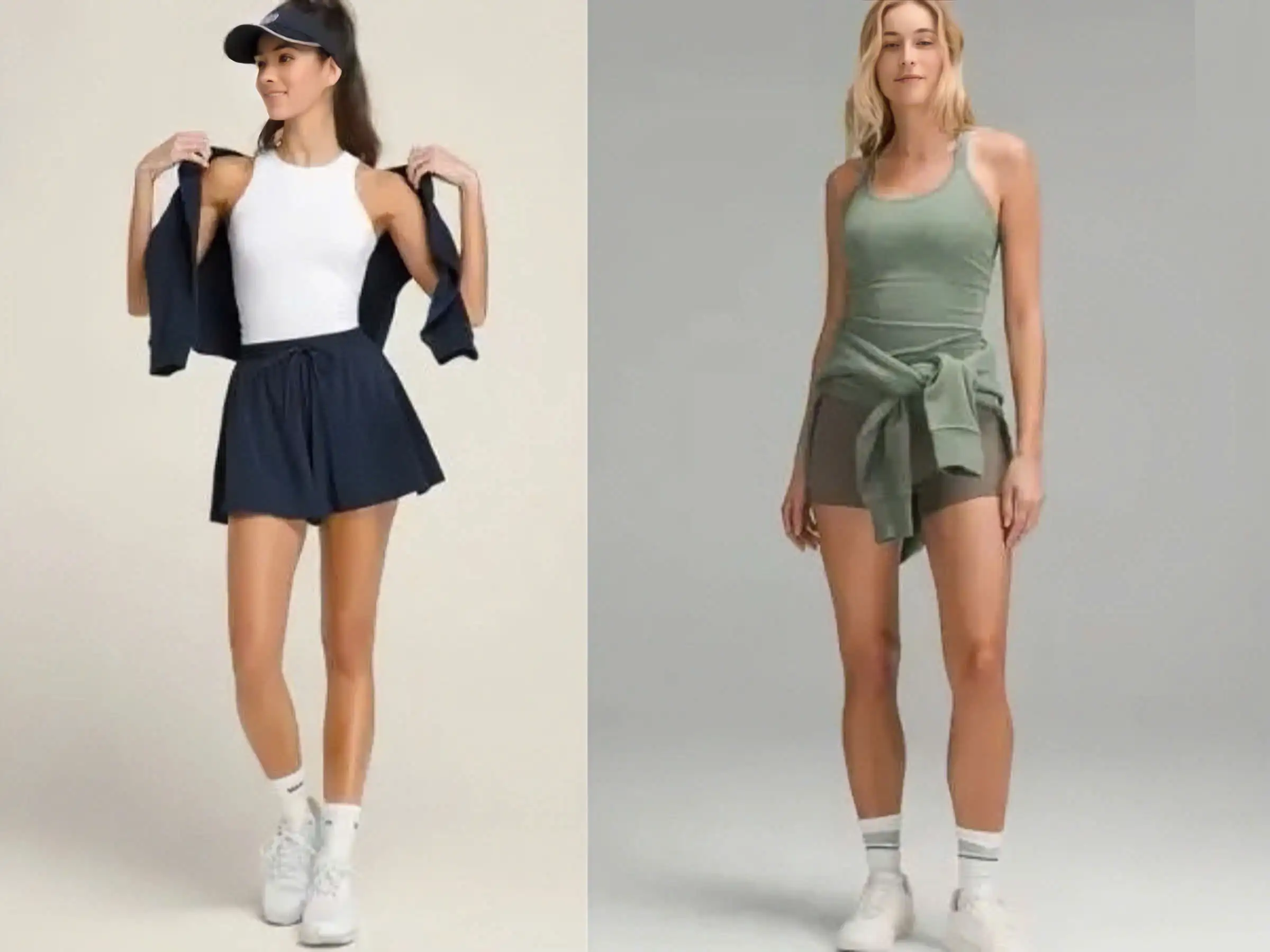 Phối đồ đi chơi mùa hè Áo thun và quần legging