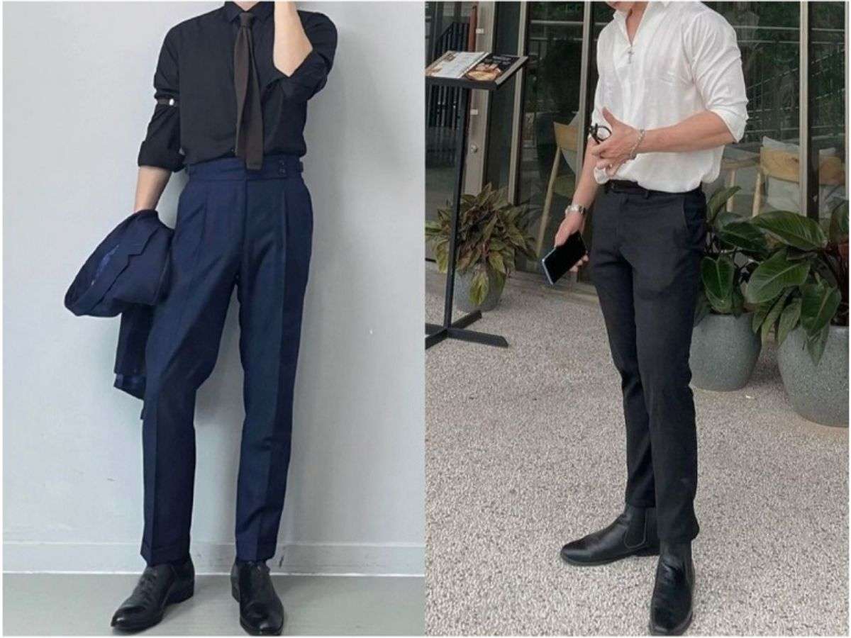 Đây là bản nâng cấp hiện đại cho outfit công sở truyền thống