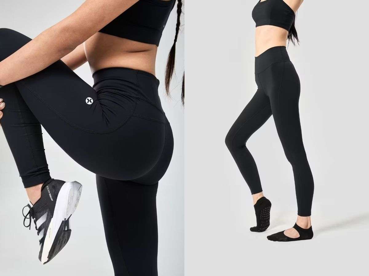 Chọn quần legging có chất liệu dày dặn, co giãn tốt, đứng form