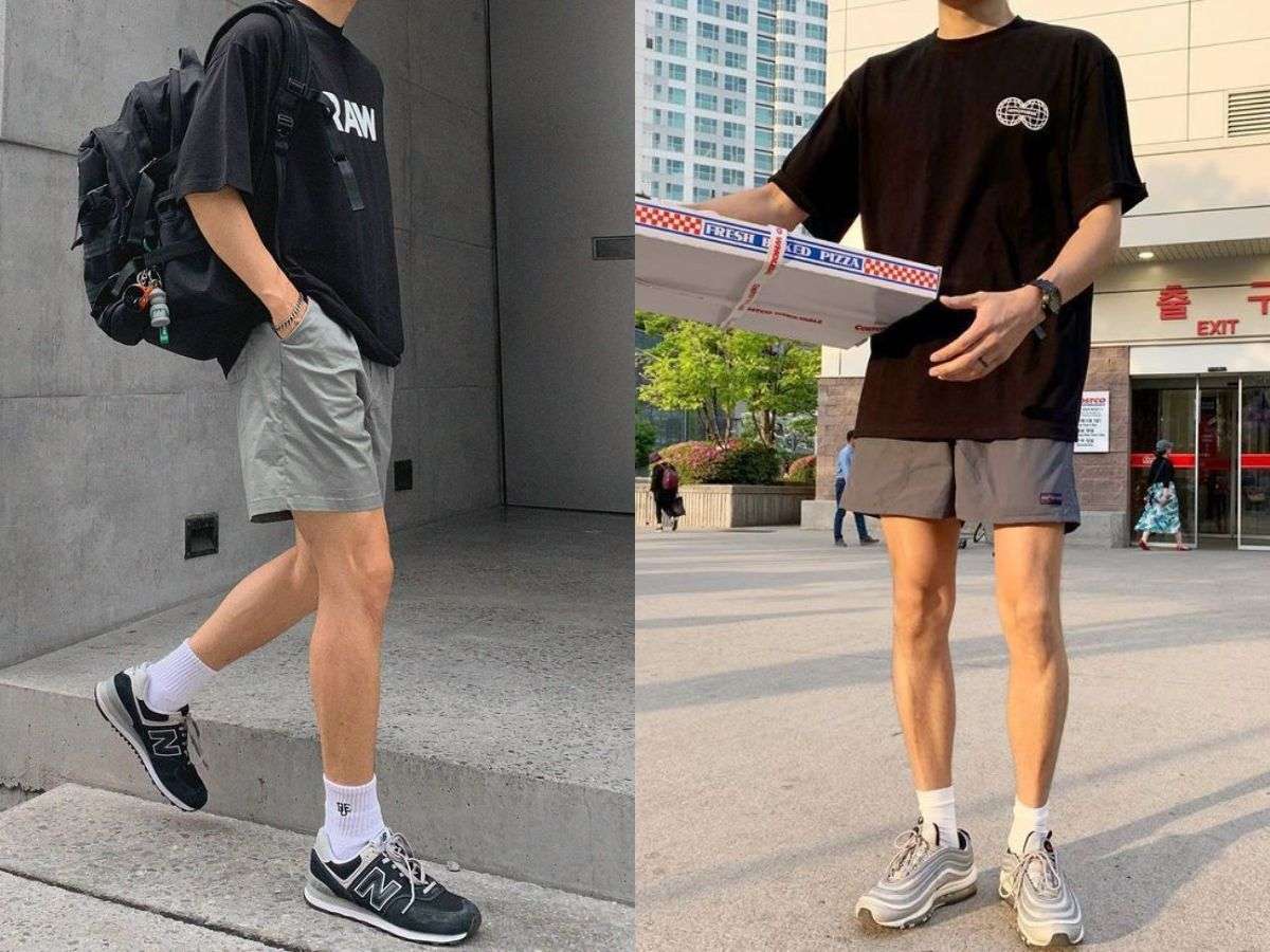 Để diện quần short xám thật gọn gàng và thu hút, bạn chỉ cần chú ý một vài mẹo nhỏ