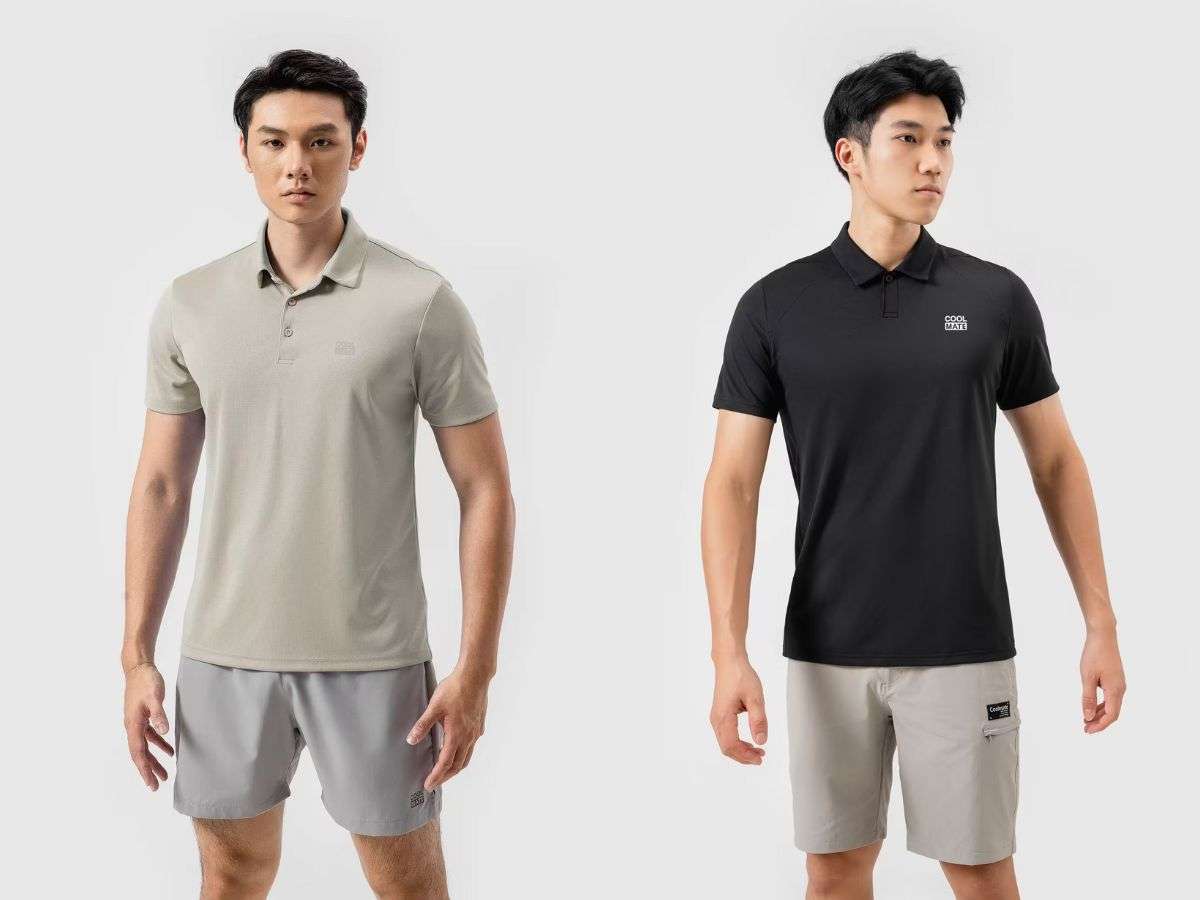 Áo polo giúp set đồ trở nên chỉn chu, lịch sự hơn nhưng vẫn giữ được sự thoải mái