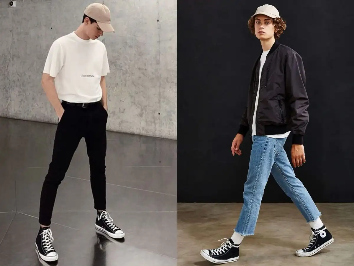 Phụ kiện phối cùng giày converse