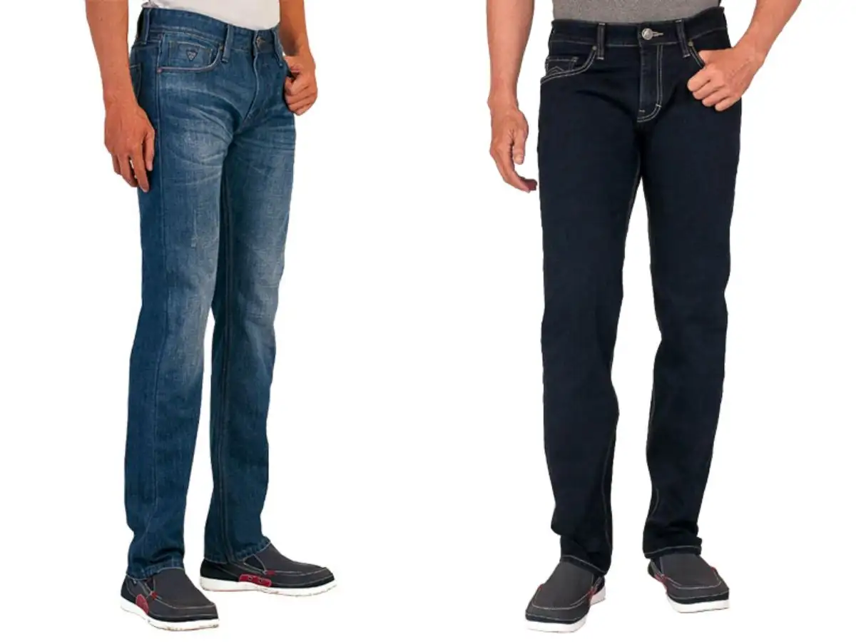 Quần jeans slim fit nam trung niên