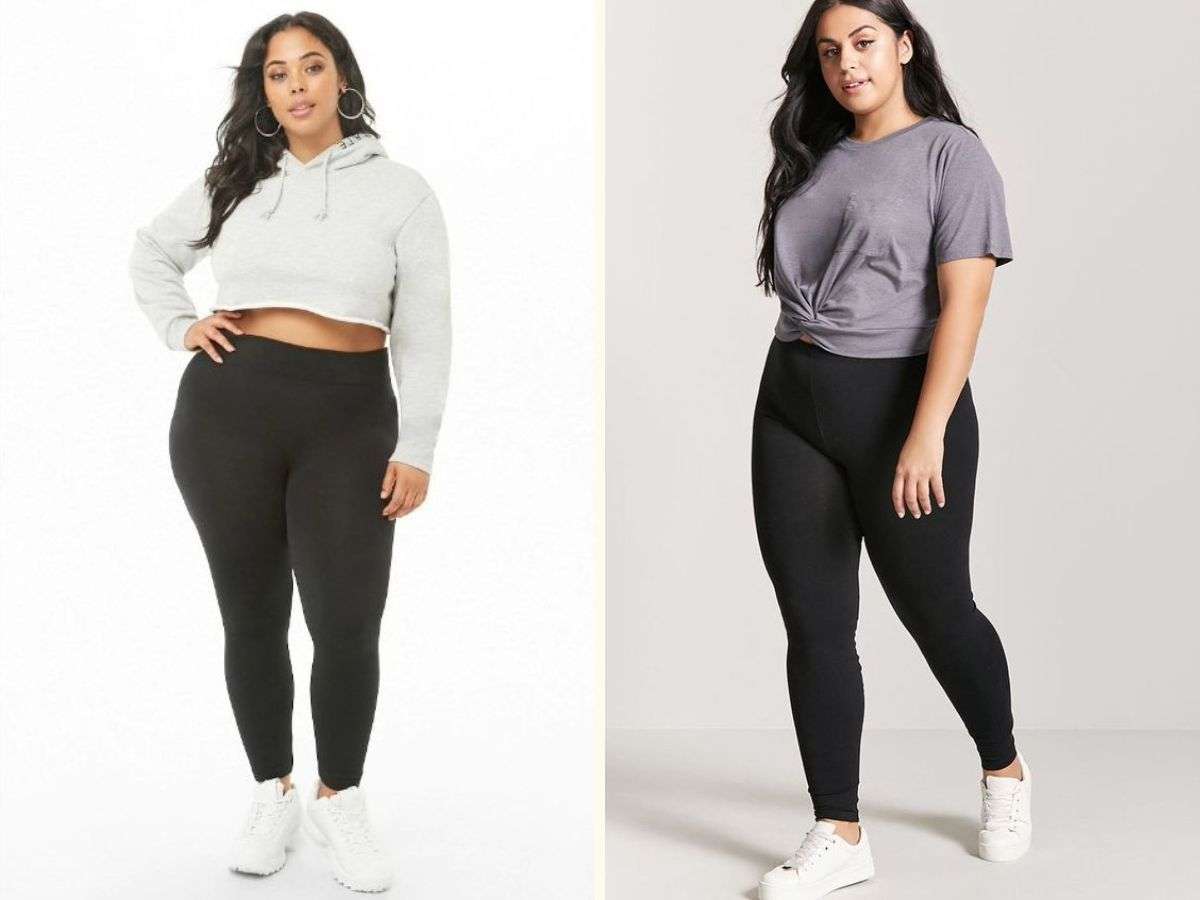 Người mũm mĩm nên chọn quần legging dài và có cạp cao