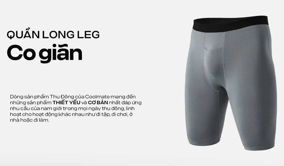 Quần Long Leg Co Giãn Thoáng Khí Tối Ưu
