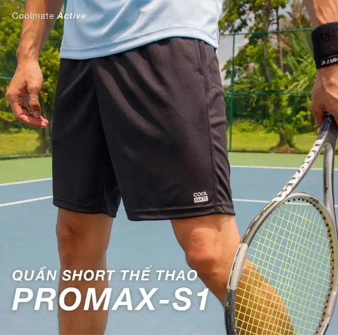 Quần short Promax-S1, khô thoáng, thấm hút, nhẹ nhàng cho thể thao
