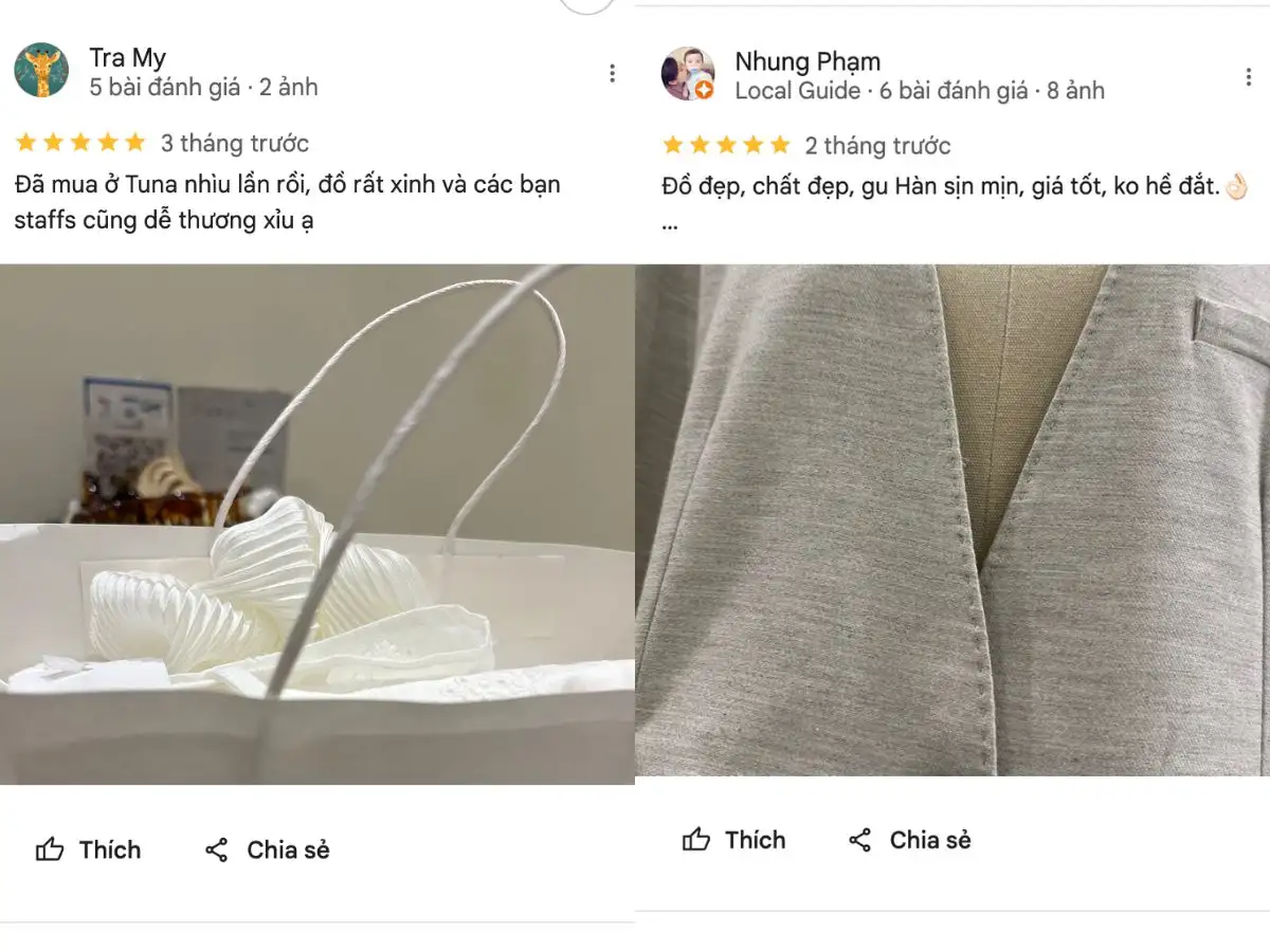 Đánh giá thực tế về Tuna