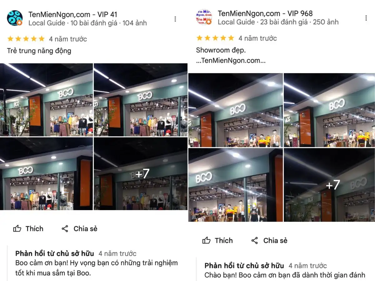 Đánh giá thực tế về Boo