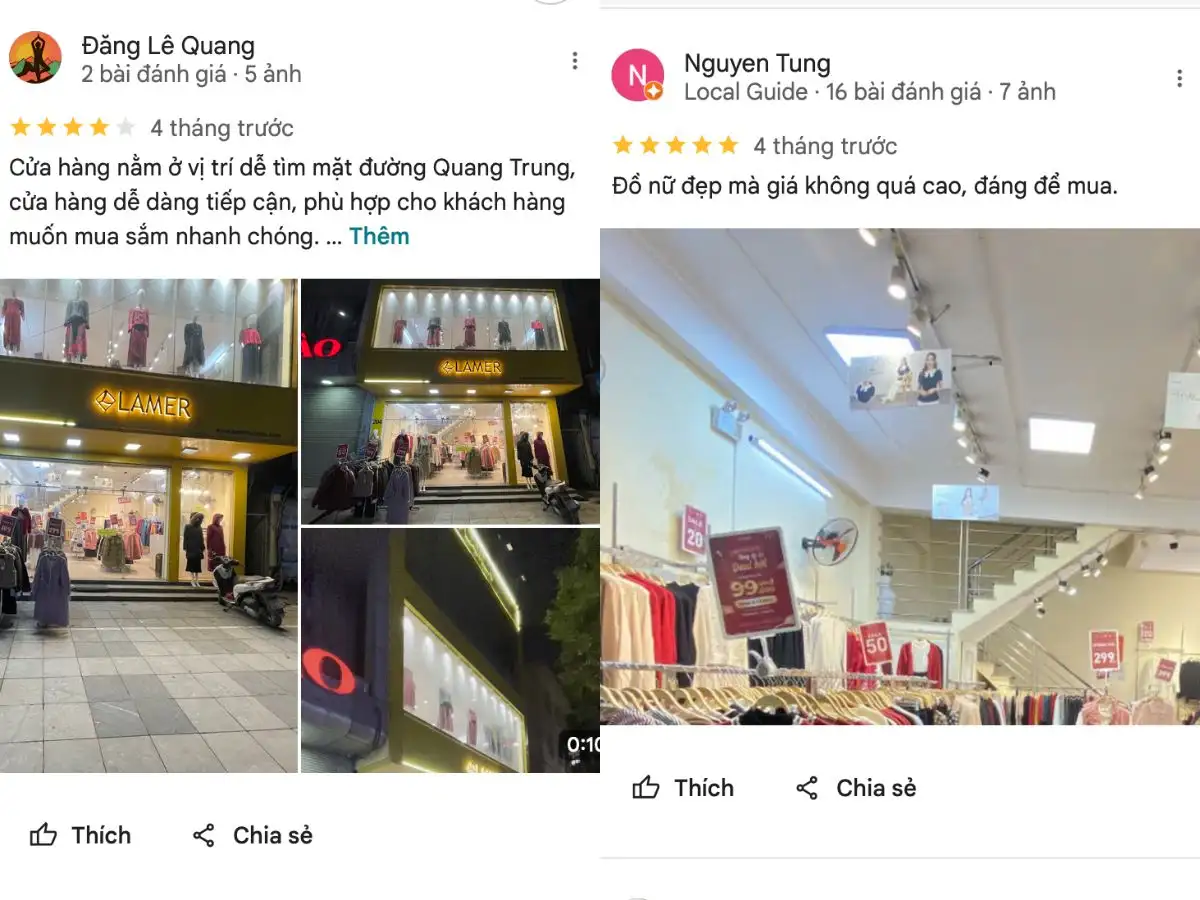 Review chân thực về Lamer Fashion