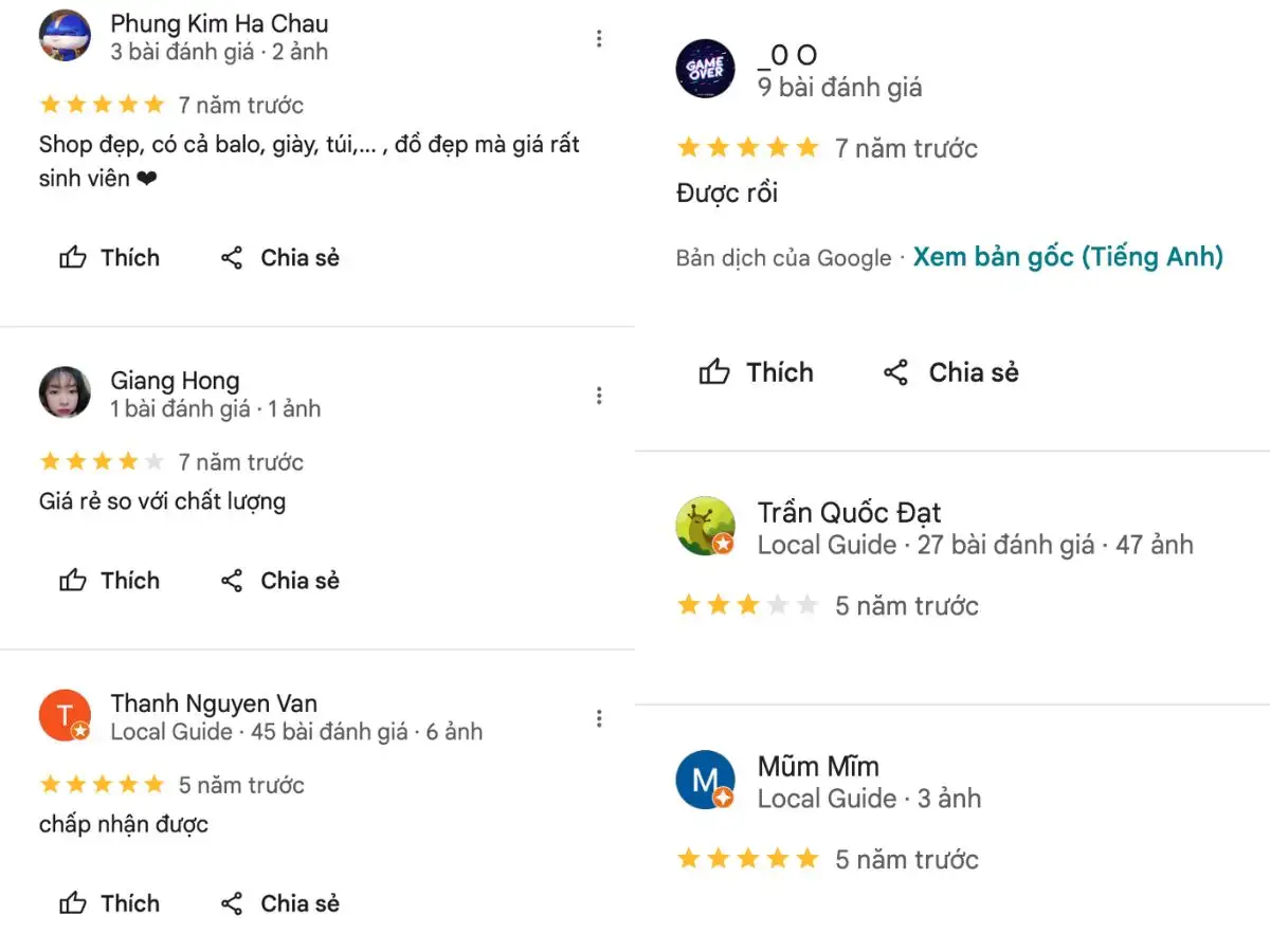 Đánh giá thực tế về In Here