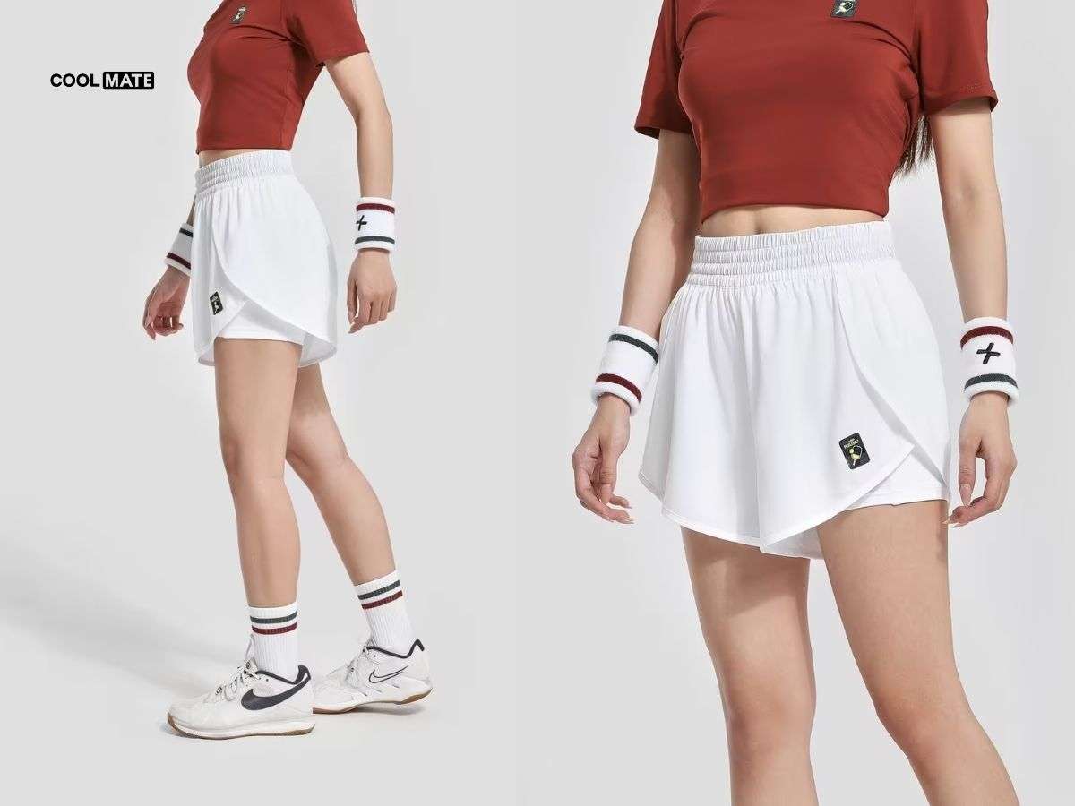 Quần Shorts nữ 3.5inch Pickleball Sideline