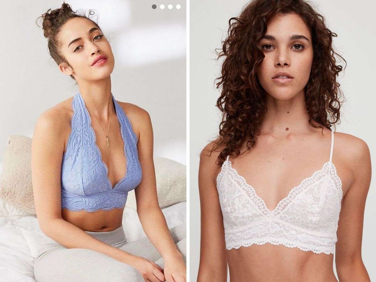 Bralette tăng vẻ quyến rũ cho chị em