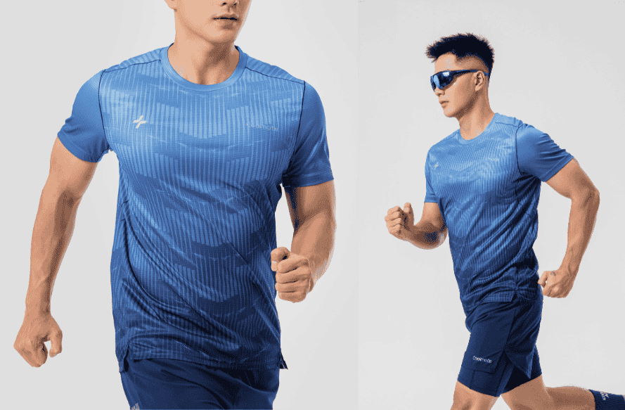Tshirt chạy bộ nam Graphic Energy