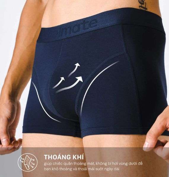 Đai quần co giãn 4 chiều, may Flat Out Seams thoải mái