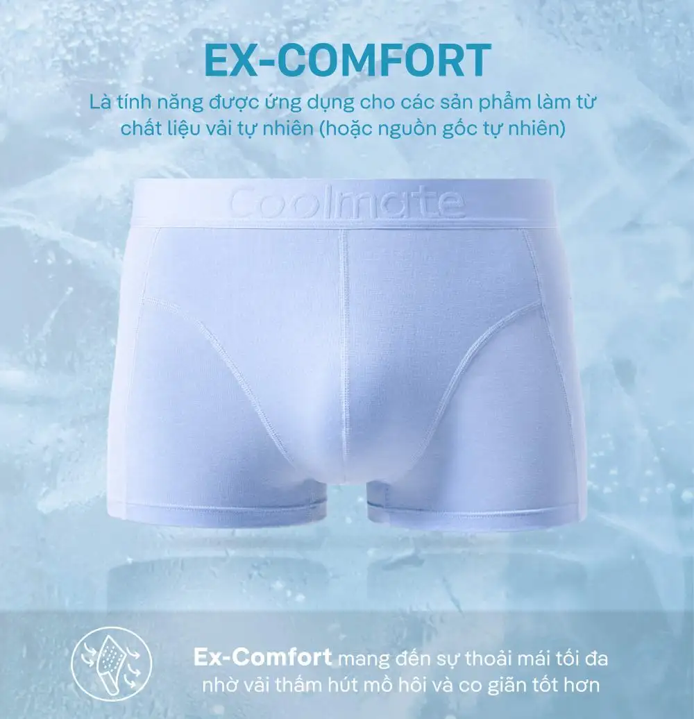 Tính năng Ex-Comfort mang đến sự thoải mái tối đa