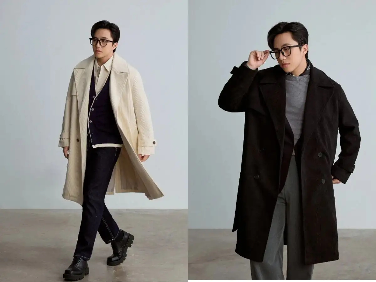 Độc Menswear: Măng tô phong cách trẻ trung, hiện đại