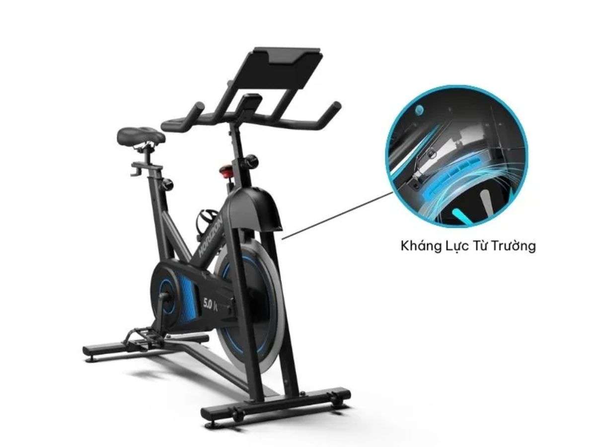 Xe đạp chạy bộ với kháng lực từ trường