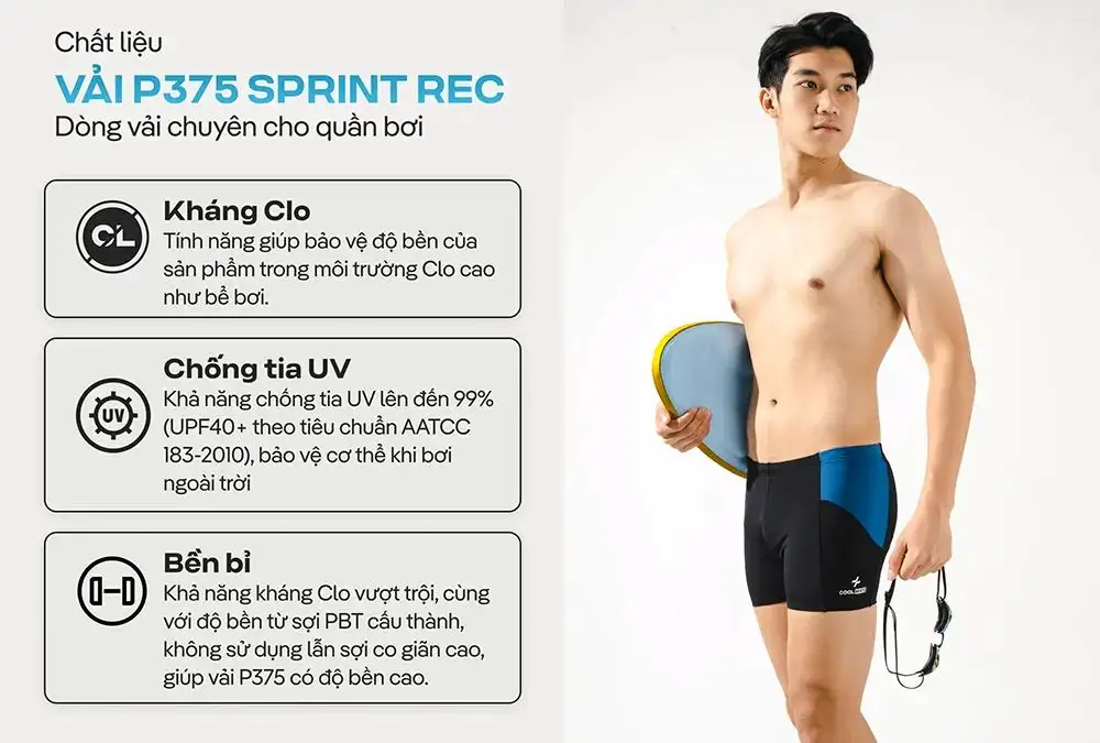 Tính năng của vải P375 Sprint Rec