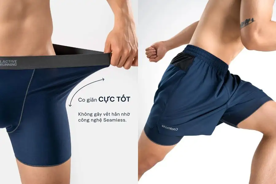 Quần Boxer Brief lý tưởng cho chạy bộ và tập gym